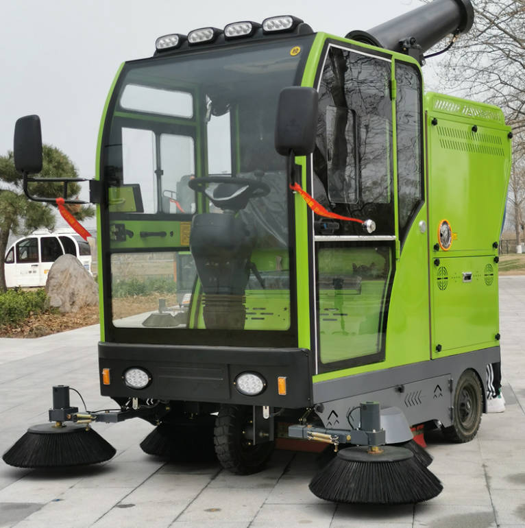 包头道路清洁广泛应用电动环卫清扫车